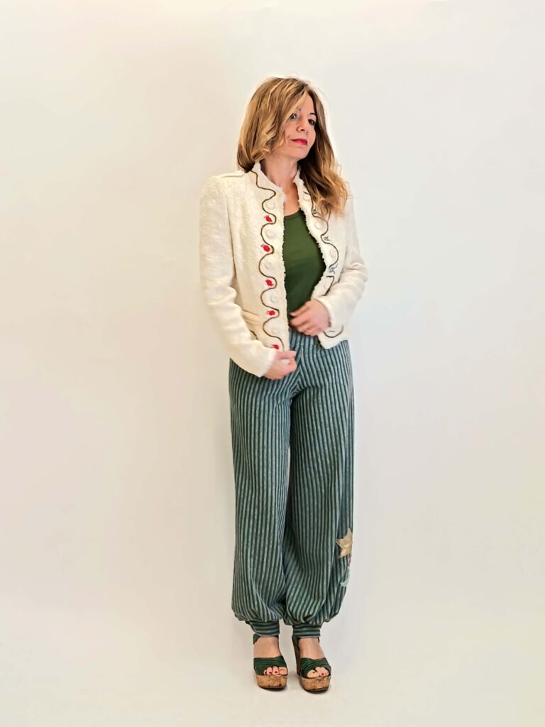 Angie Shop_Giacca_blazer panna - dimensioni grandi