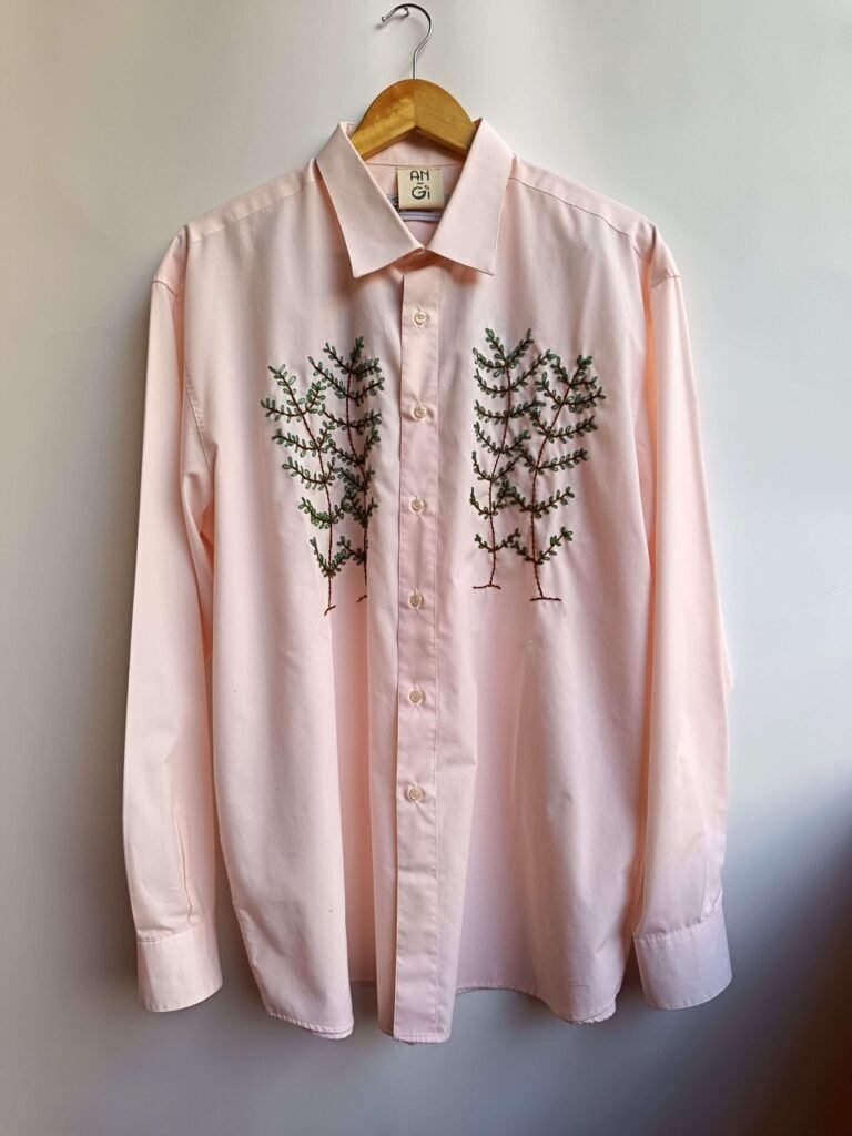 An-gi_Made in Italy_Camicia ricamata over